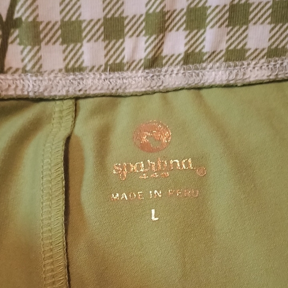 Spartina 449 Colleen Skort Castillo Gingham Serena Ric Rac Short Sleeve Zip Top - Picture 5 of 11